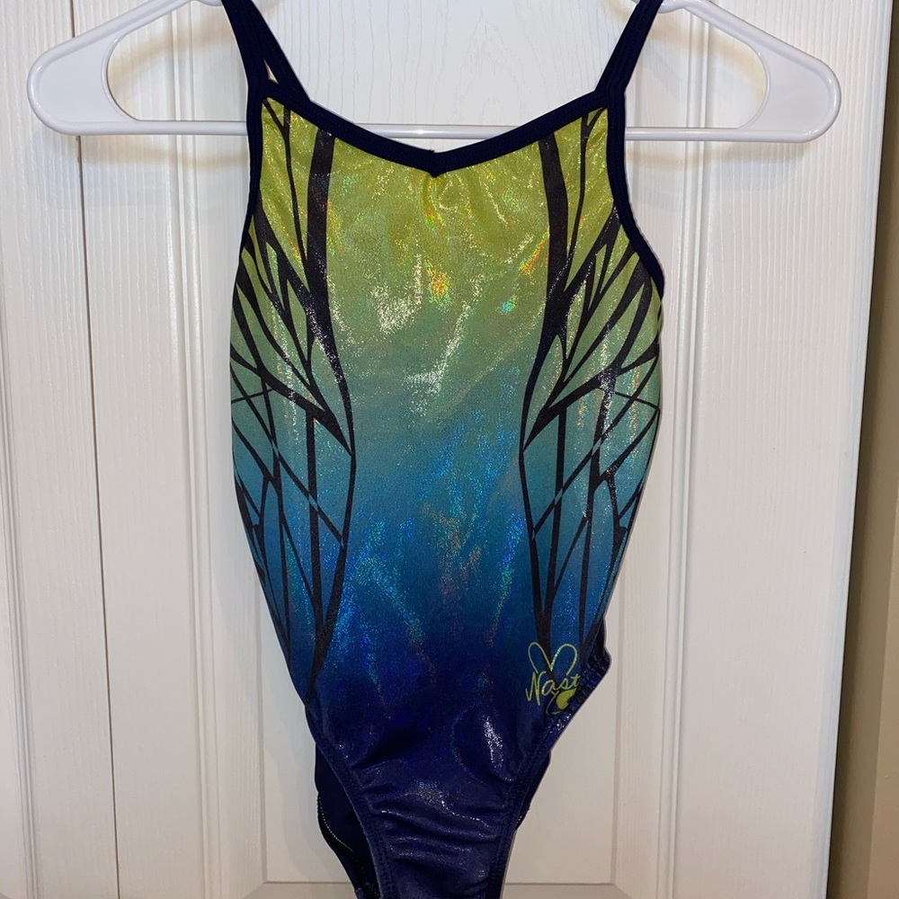 GK Elite by Nastia Liukin Child Medium Gymnastics leotard